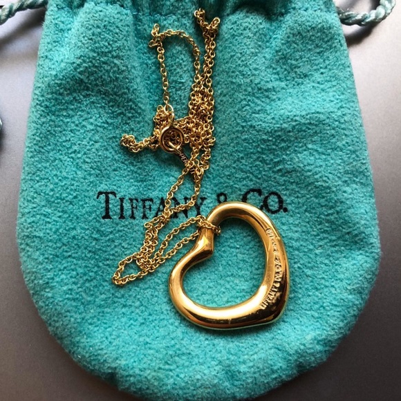 Tiffany & Co. Jewelry - Tiffany&Co. Elsa Peretti Open heart